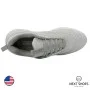Sneakers female silver Kangaroos  (USA) smodel 5044