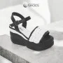 Sandals female white Ripka (Turkey) model 5048