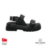 Sandals women's black Ripka (Turkey) model 5049