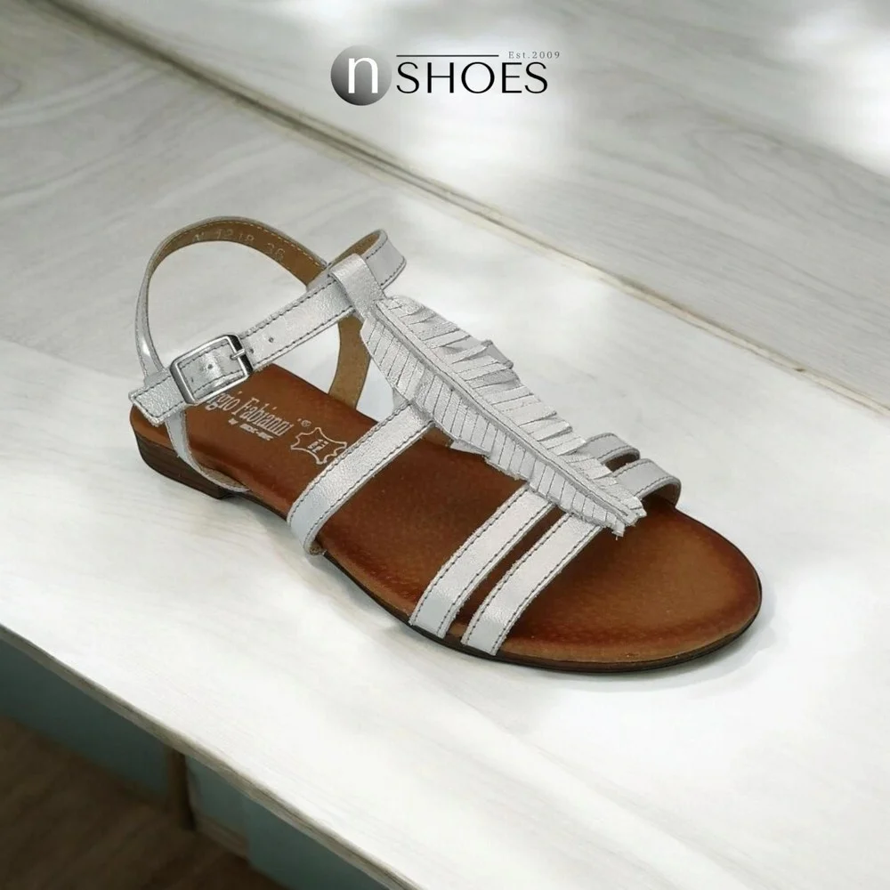 Sandals female silver Best but (Poland) model 5052