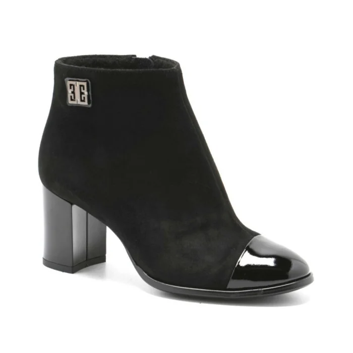 Classic Black Boots Marko 0733B-041-021-4 in Genuine Leather