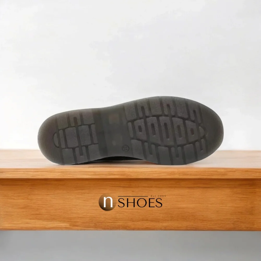 Women’s Mid-Season Black Boots Lasocki WI23-DOC-P-3-5311 Genuine Leather