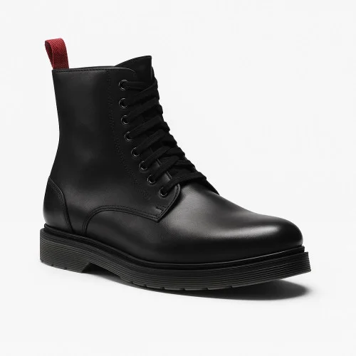 Жіночі стильні чорні черевики демісезонні Lasocki WI23-DOC-P-3-5311 з натуральної шкіри 36 розмір зі знижкою від польського бренду