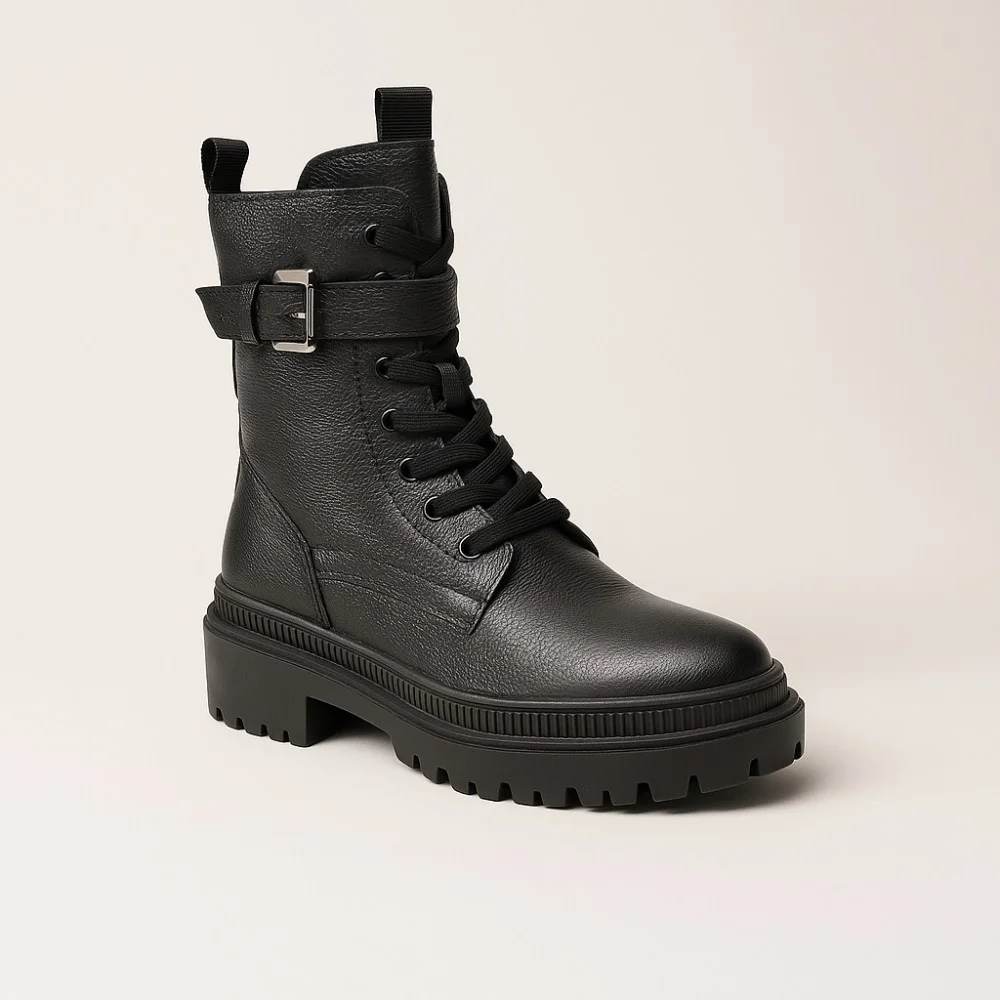 Женские демисезонные высокие ботинки Lasocki WI16-14097-06 Black 5313