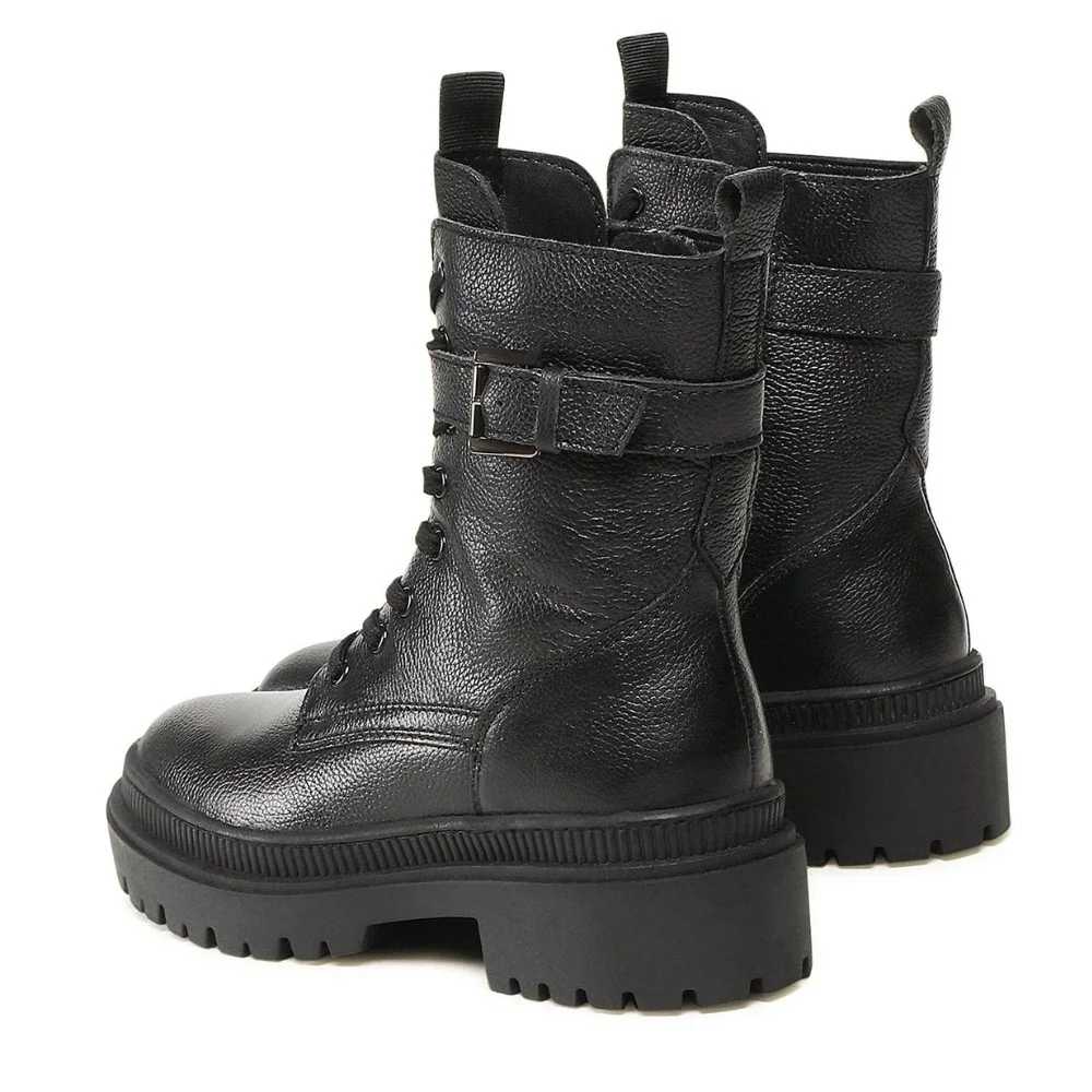 Женские демисезонные высокие ботинки Lasocki WI16-14097-06 Black 5313