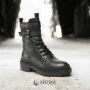 Женские демисезонные высокие ботинки Lasocki WI16-14097-06 Black 5313