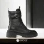 Женские демисезонные высокие ботинки Lasocki WI16-14097-06 Black 5313
