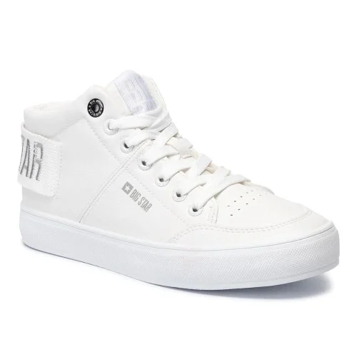 Женские белые кроссовки ботинки Big Star Shoes Польша EE274352 White-5321 Женские белые кроссовки ботинки Big Star Shoes Польша EE274352 White-5321