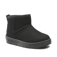Жіночі модні чорні зимові уггі черевики Big Star Shoes KK274288 906 Black 5336 по акції супер знижка від польського бренду