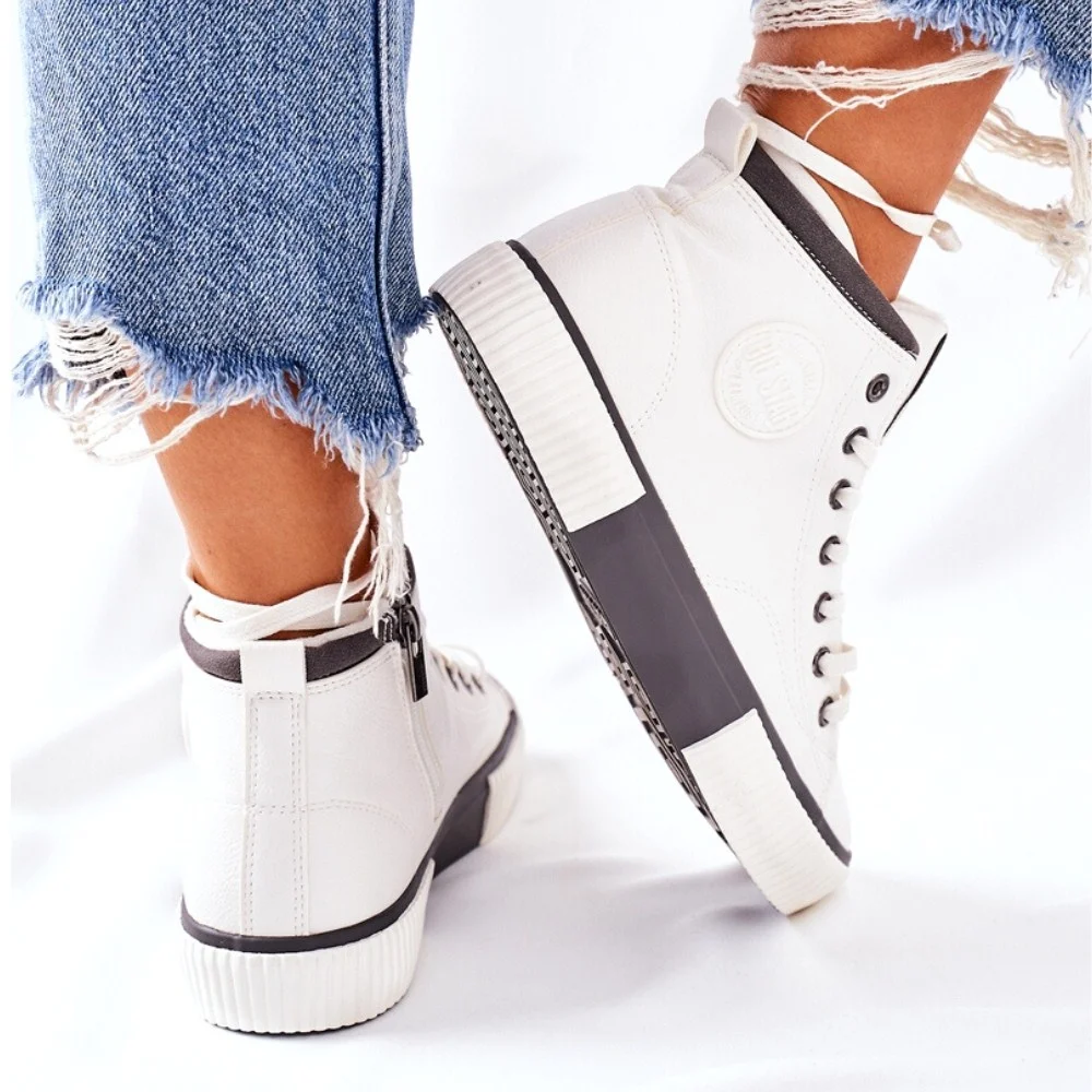 Жіночі високі зимові кеди Big Star (Польща) модель 5350