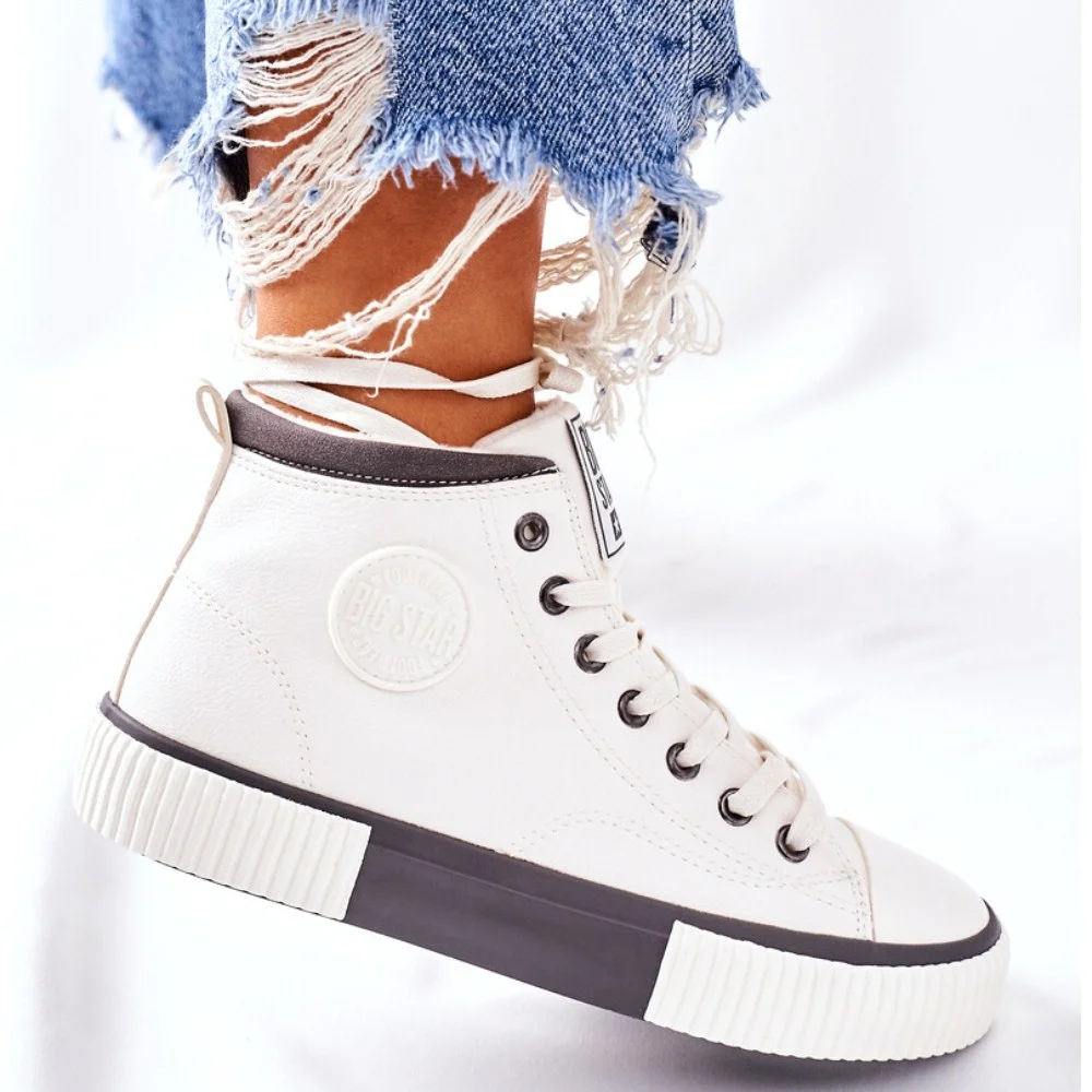 Жіночі високі зимові кеди Big Star (Польща) модель 5350