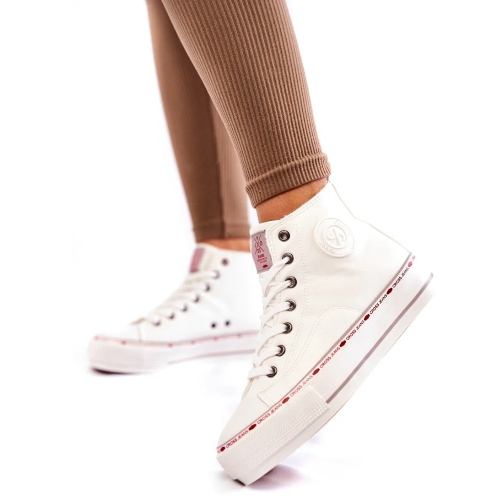 Кеди Cross Jeans KK2R4044C White 5351 – жіночий стиль і комфорт