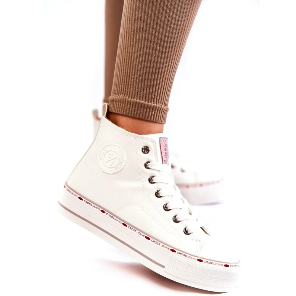 Кеди Cross Jeans KK2R4044C White 5351 – жіночий стиль і комфорт