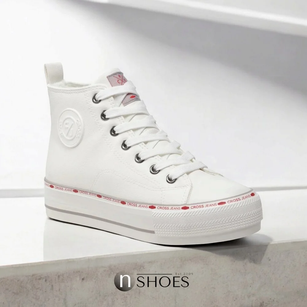 Кеди Cross Jeans KK2R4044C White 5351 – жіночий стиль і комфорт