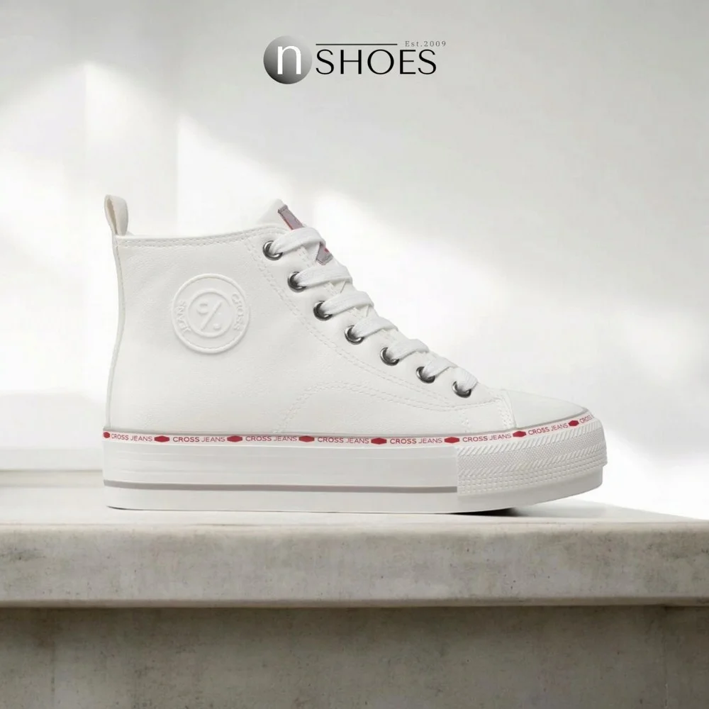 Кеди Cross Jeans KK2R4044C White 5351 – жіночий стиль і комфорт