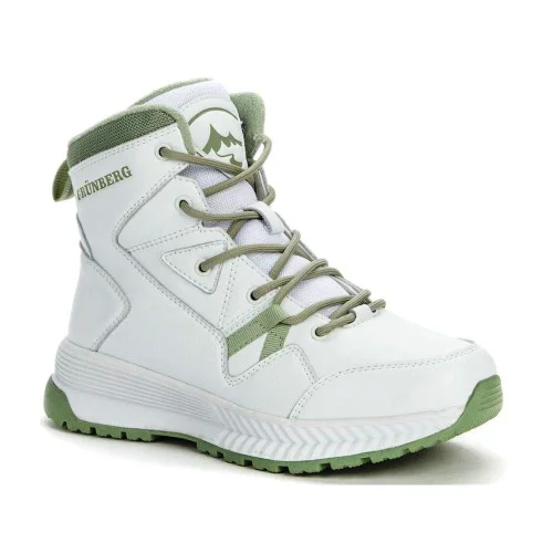 Жіночі білі черевики з натуральної шкіри GRUNBERG 138573-10-02 5369