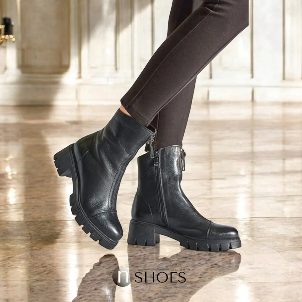 Buy women's black spring-autumn boots Simen Poland 6462a faeda