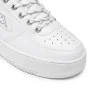 Women's white sneakers Kappa (Italy) model 5402