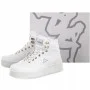 Women's white sneakers Kappa (Italy) model 5402