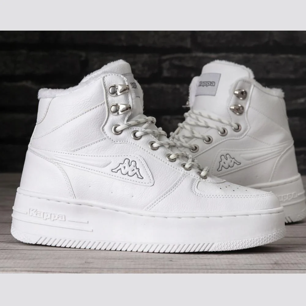 Women's white sneakers Kappa (Italy) model 5402