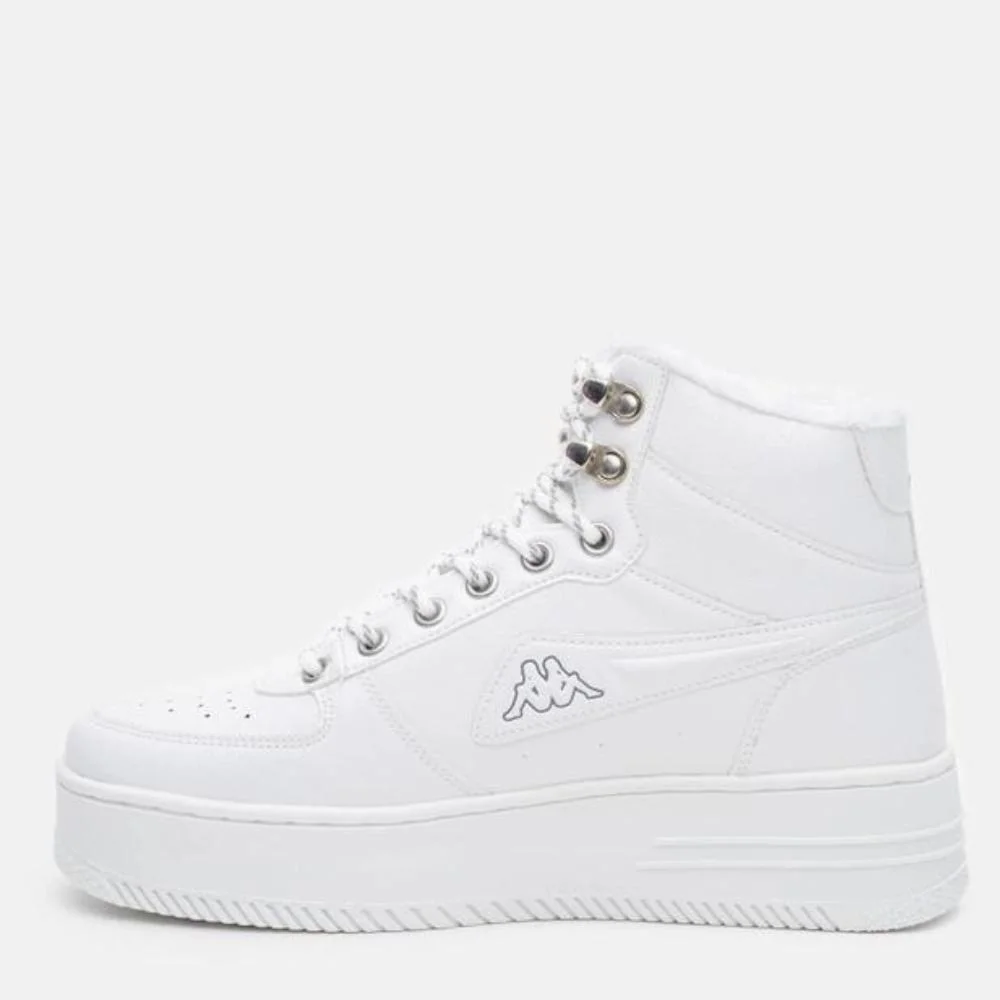 Women's white sneakers Kappa (Italy) model 5402