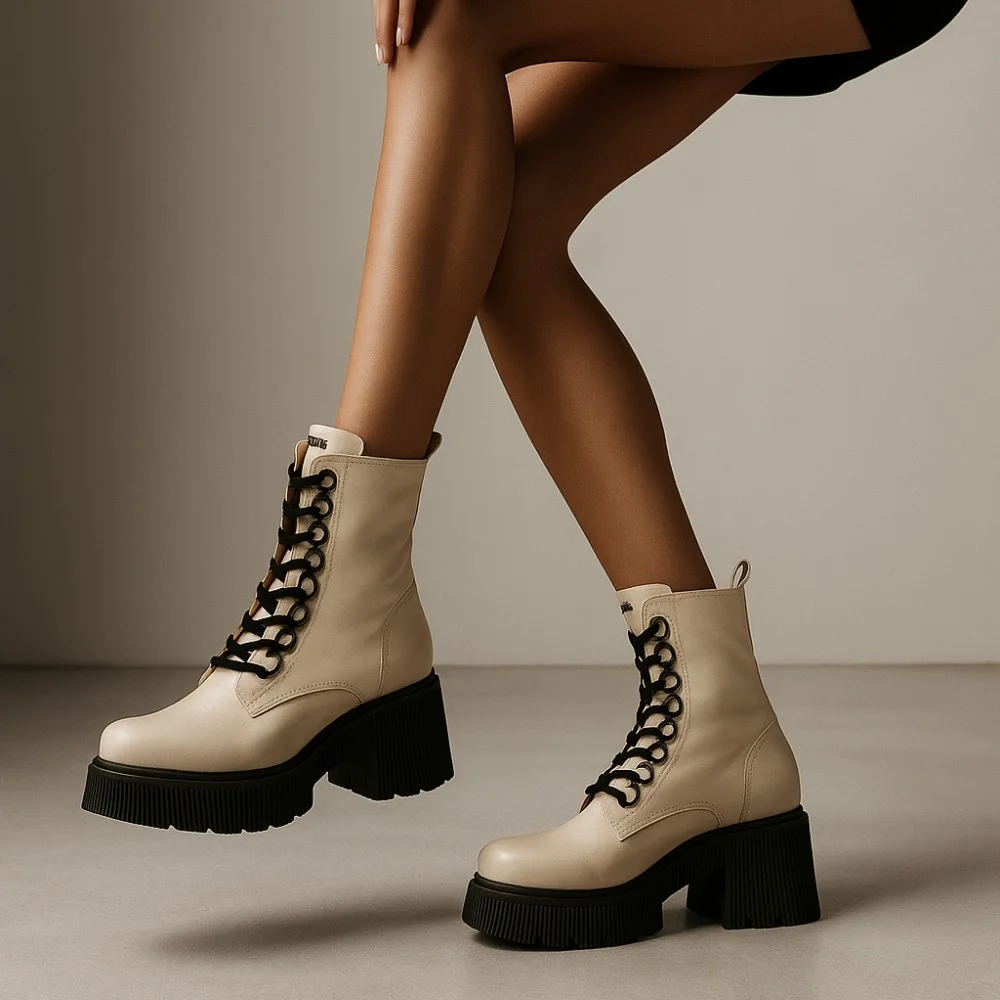 Жіночі зимові черевики Simen 6596a Polina з натуральної шкіри модель 5410