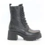 Women’s Black Leather Winter Boots Simen 6596a faeda czarna 5430
