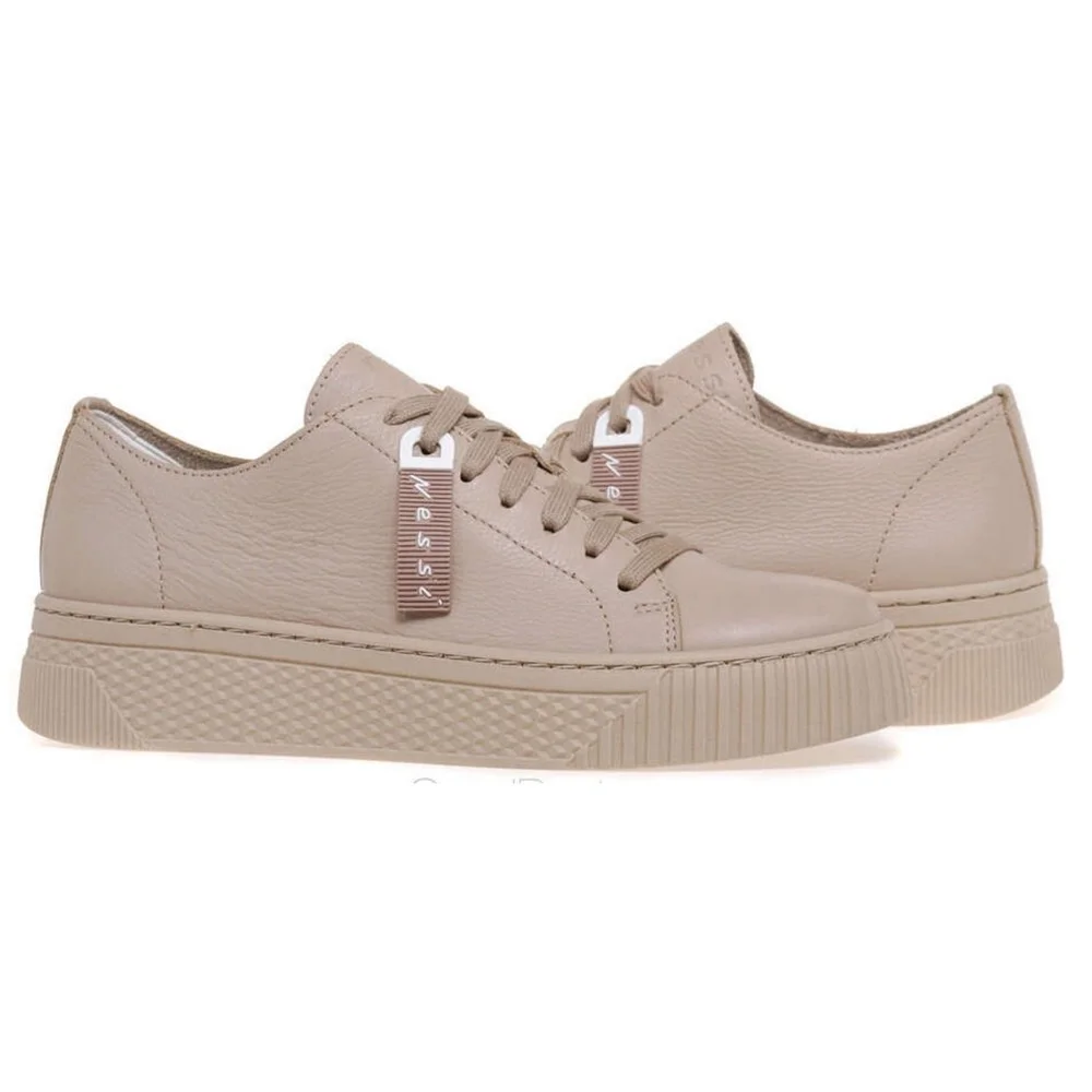 Жіночі шкіряні кеди Nessi (Польща) модель 5433