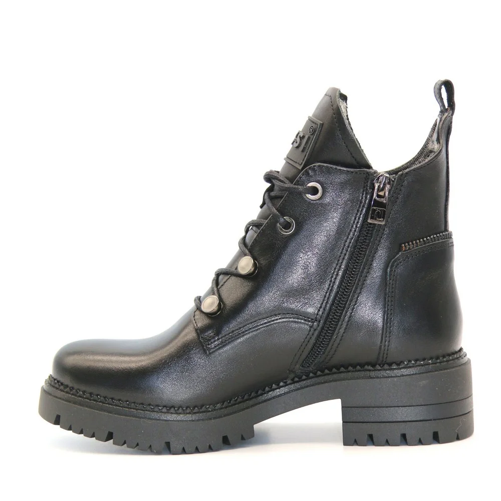 Жіночі чорні зимові черевики Nessi 20748 czarny модель 5434