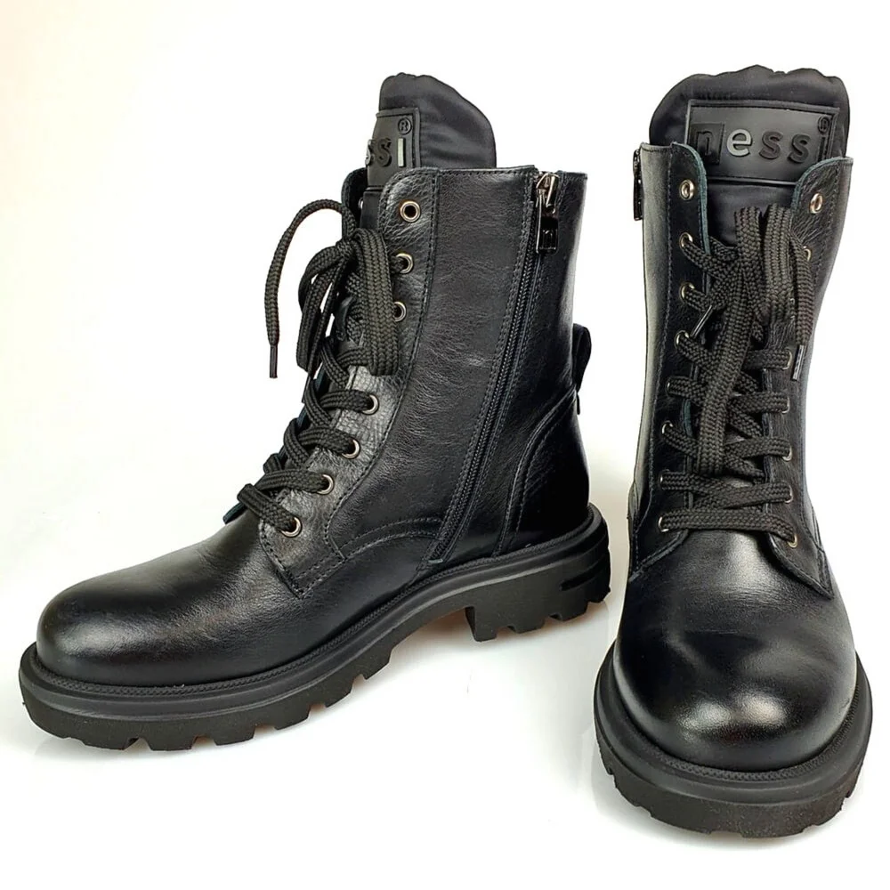 Жіночі шкіряні черевики Nessi (Польща) модель 5435