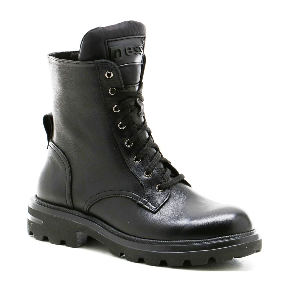 Жіночі шкіряні черевики Nessi (Польща) модель 5435