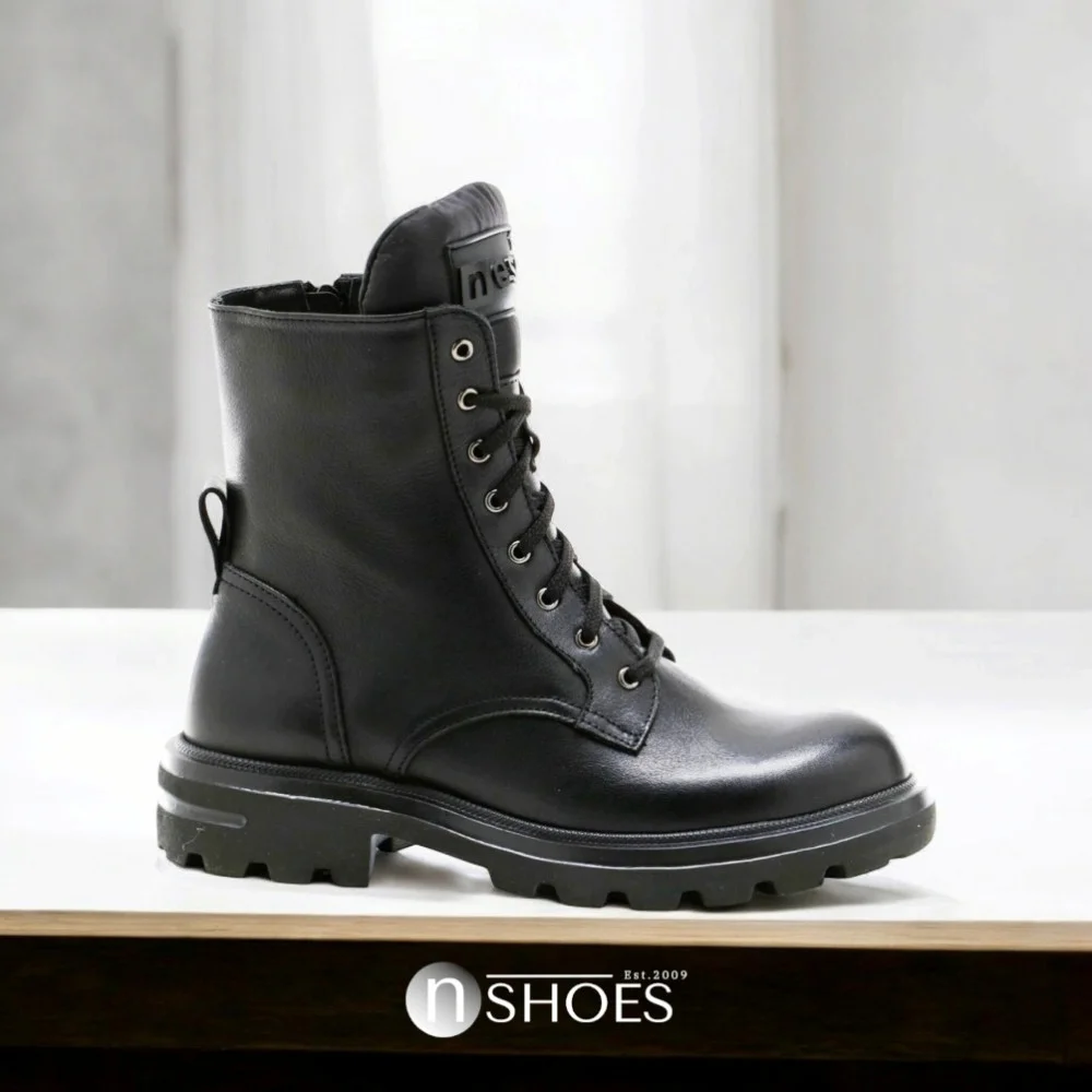 Жіночі шкіряні черевики Nessi (Польща) модель 5435