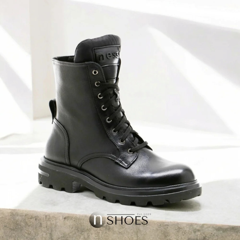 Жіночі шкіряні черевики Nessi (Польща) модель 5435