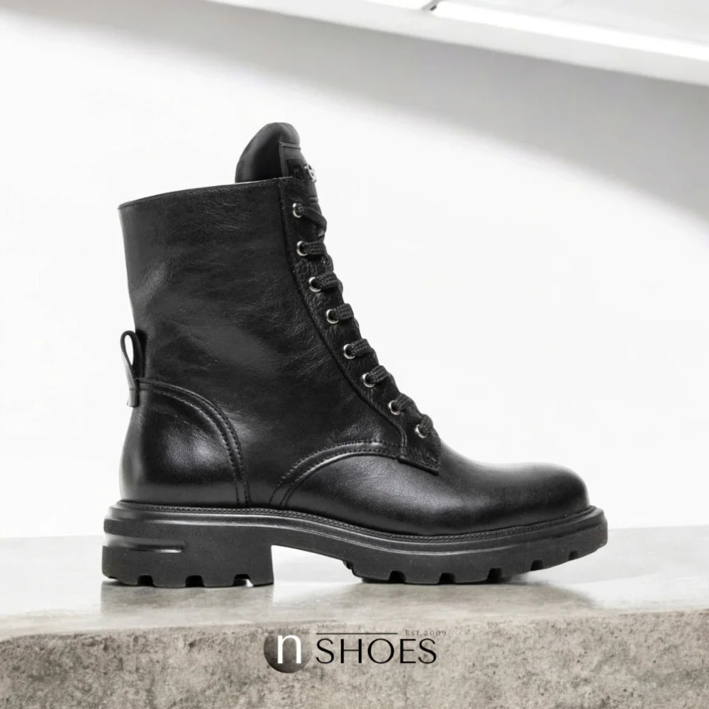 Жіночі шкіряні черевики Nessi (Польща) модель 5435