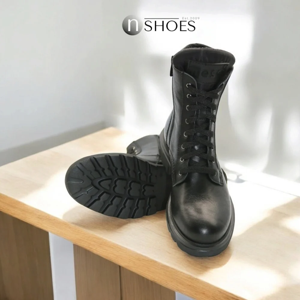 Жіночі шкіряні черевики Nessi (Польща) модель 5435