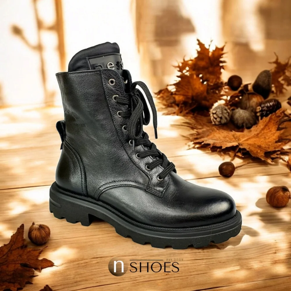 Жіночі шкіряні черевики Nessi (Польща) модель 5435