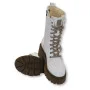 Women’s White Winter Boots Nessi 23535 bialy in Genuine Leather