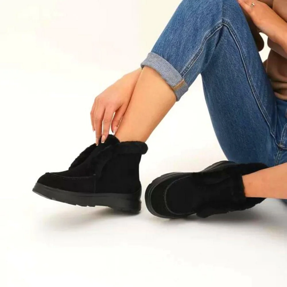 Women’s Black Winter Ugg Boots Lonza 173874 20273-1 5443