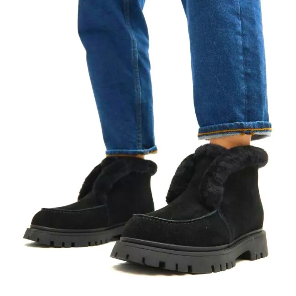 Women’s Black Winter Ugg Boots Lonza 173874 20273-1 5443