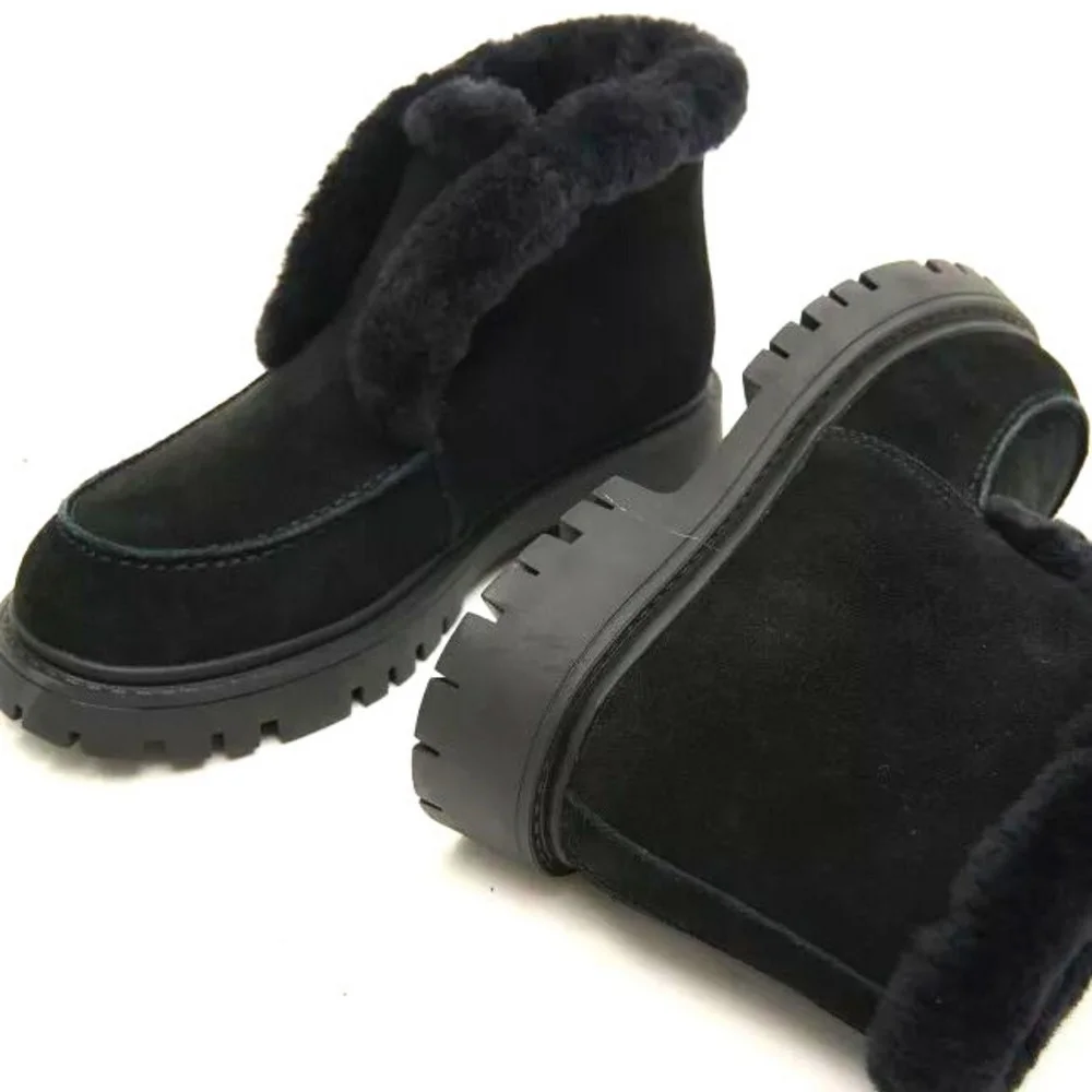 Women’s Black Winter Ugg Boots Lonza 173874 20273-1 5443