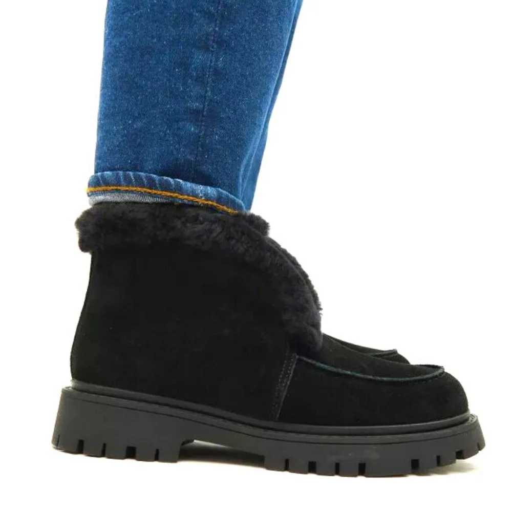 Women’s Black Winter Ugg Boots Lonza 173874 20273-1 5443