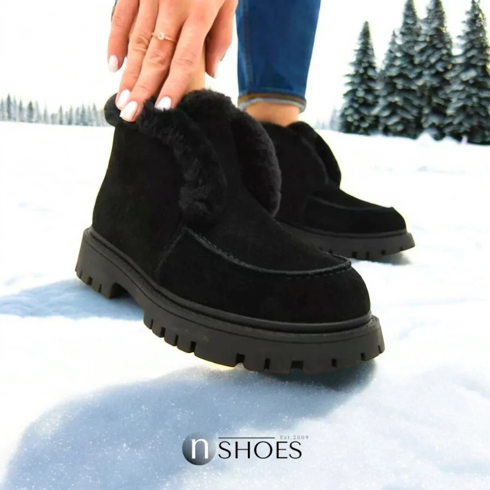 Women’s Black Winter Ugg Boots Lonza 173874 20273-1 5443