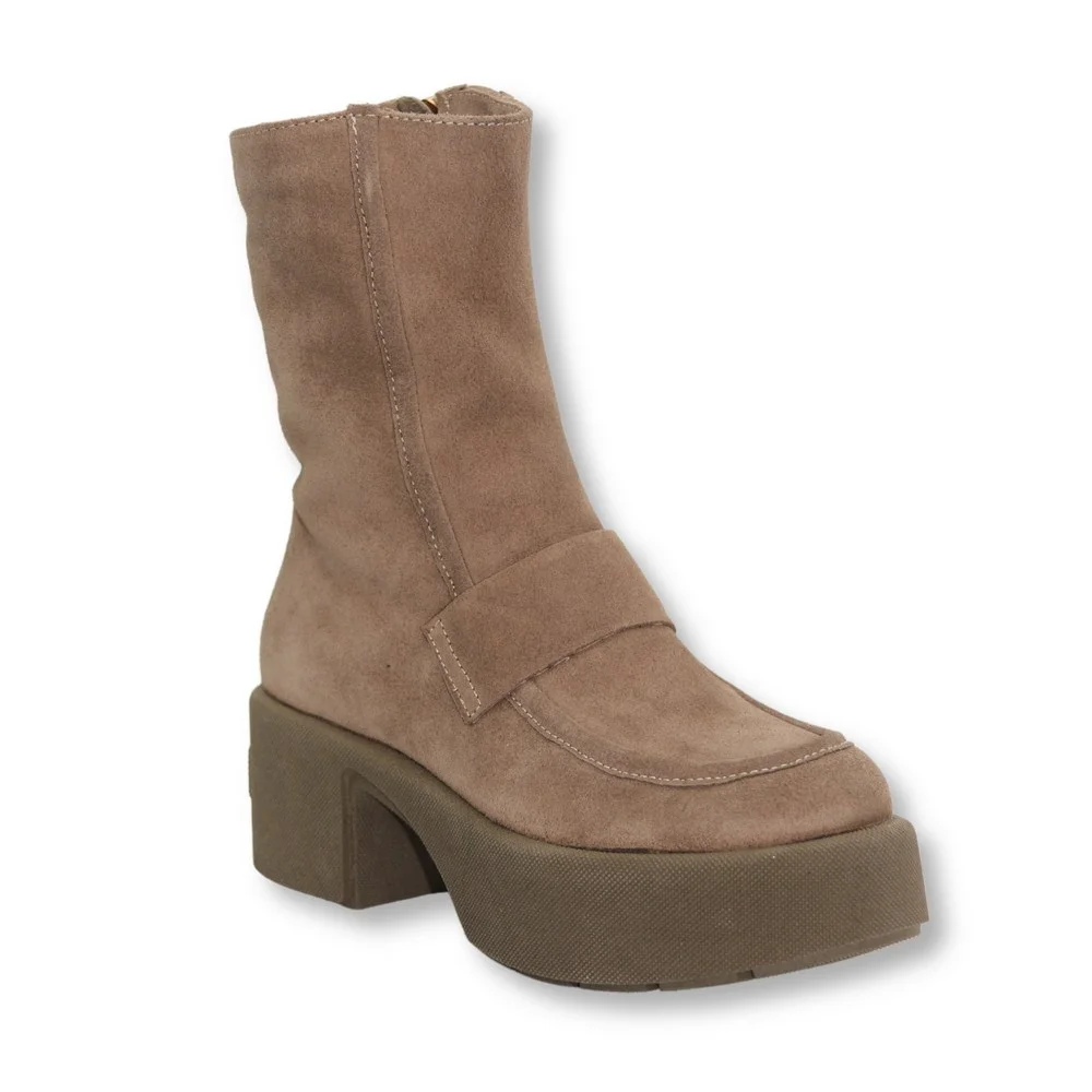 Women’s Beige Winter Boots Simen 6415a w.ebano 5465