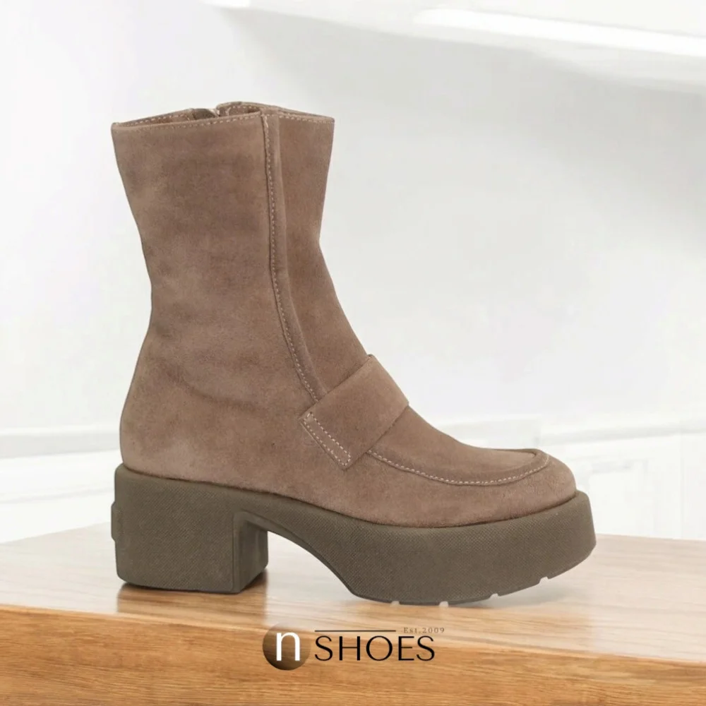 Women’s Beige Winter Boots Simen 6415a w.ebano 5465
