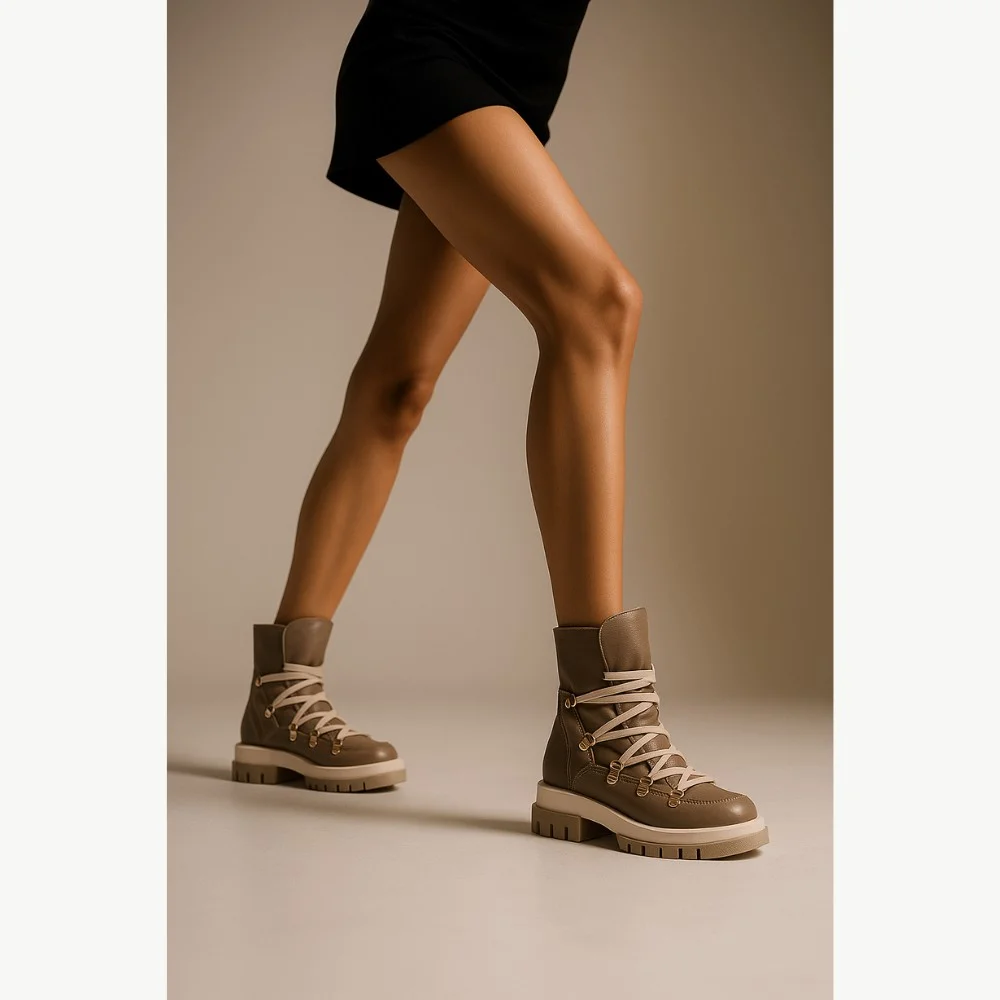 Жіночі зимові шкіряні черевики Steizer z714 651 5472