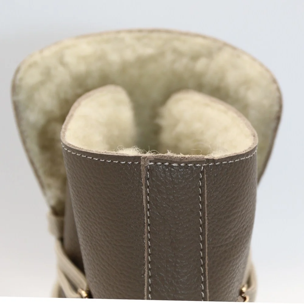 Жіночі зимові шкіряні черевики Steizer z714 651 5472