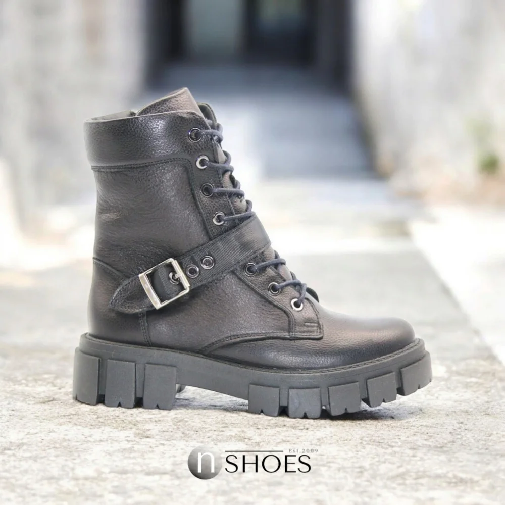 Жіночі зимові чорні шкіряні черевики Steizer z340-2533 5473