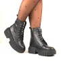 Women’s Black Winter Boots Best But 1279 czarny rau ban in Genuine Leather