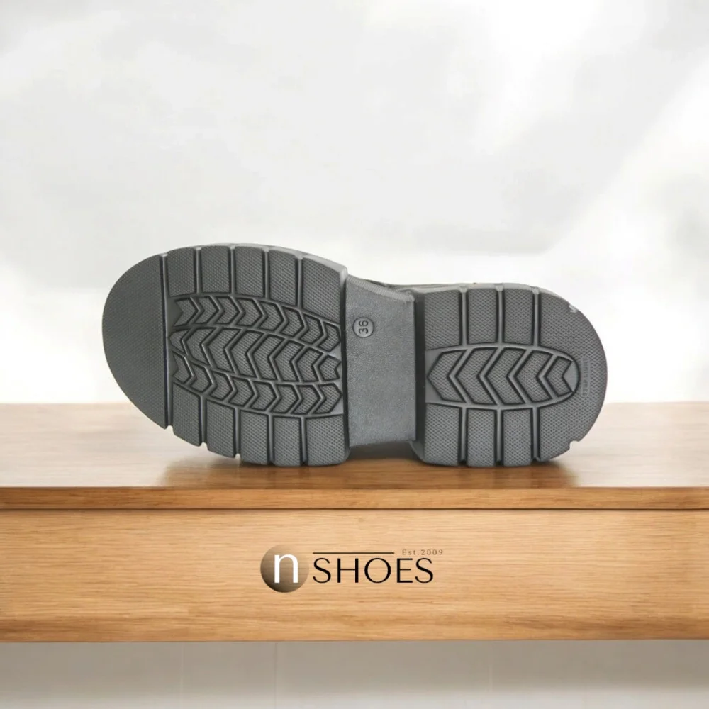 Women’s Black Winter Boots Best But 1279 czarny rau ban in Genuine Leather