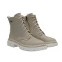 Women’s Beige Winter Boots Helios 549 ecru 10 in Genuine Leather